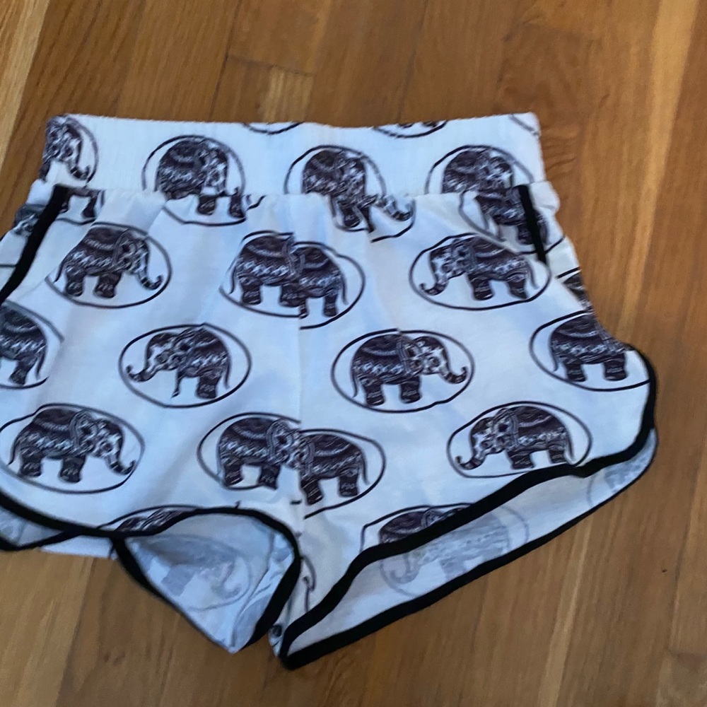 Cute elephant pajama shorts!